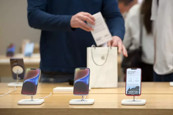 Apple faces longest sales drop in decades as iPhone slumps