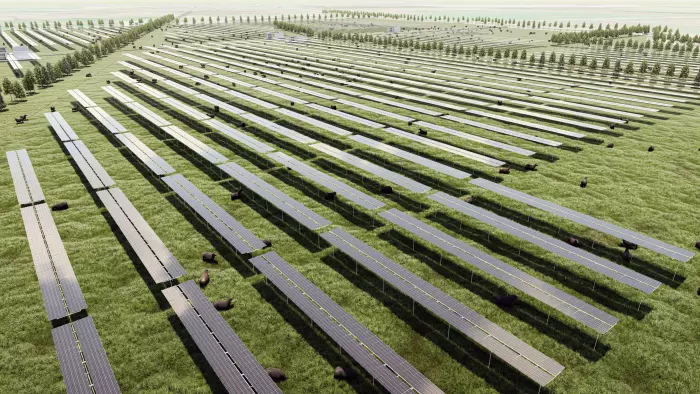 Solar farm project pieces come together
