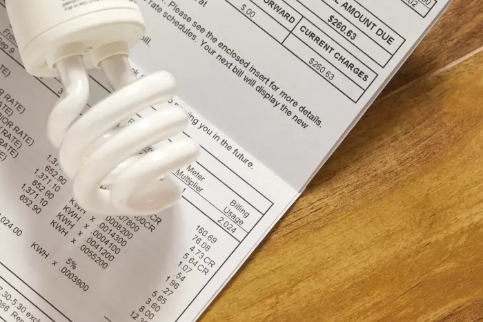 Household electricity bills increased 3.3% in last quarter