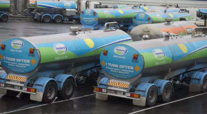 Fonterra trims 1% from milk-collection forecast