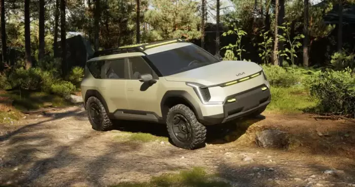 Kia unleashes rugged outdoor concepts, led by the EV9 Advntr