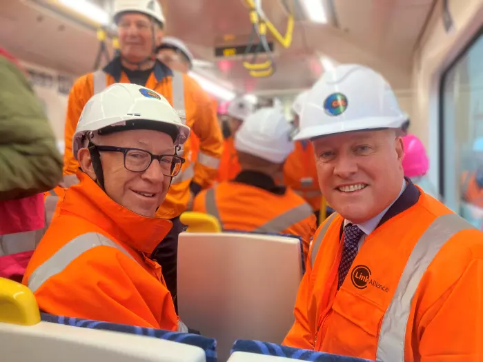 Fast, odourless and full of politicians: 'milestone' City Rail Link preview