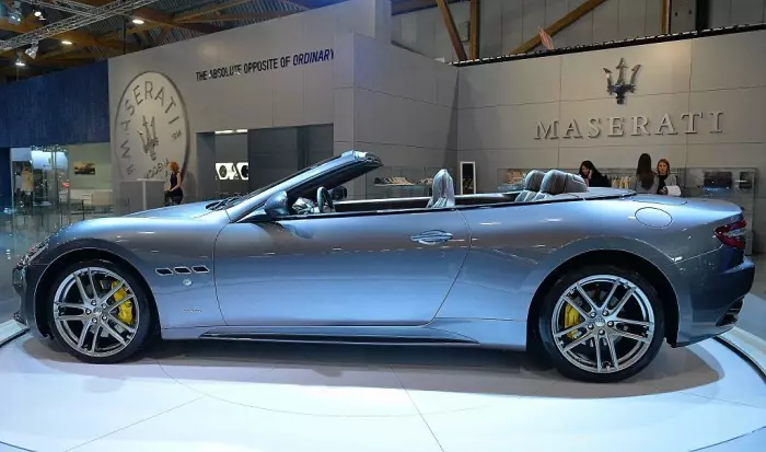 Maserati reveals all-electric GranCabrio Folgore convertible