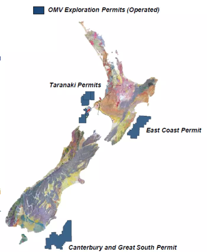 OMV drops permits, slashing remaining NZ acreage