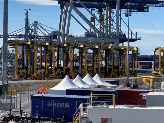 'One in five' workers off sick or isolating at port