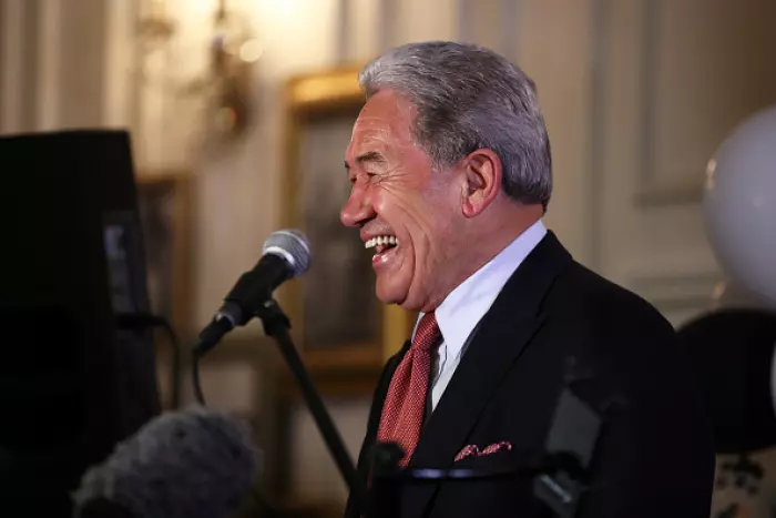 Bowing to the inevitable: Winston Peters returns