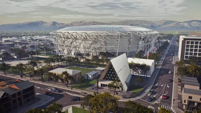 Christchurch's 'scaffolding' stadium design a cost saver