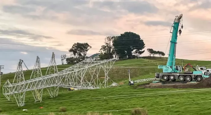 Northland outage: Class action law suit launched against Transpower over felled pylon