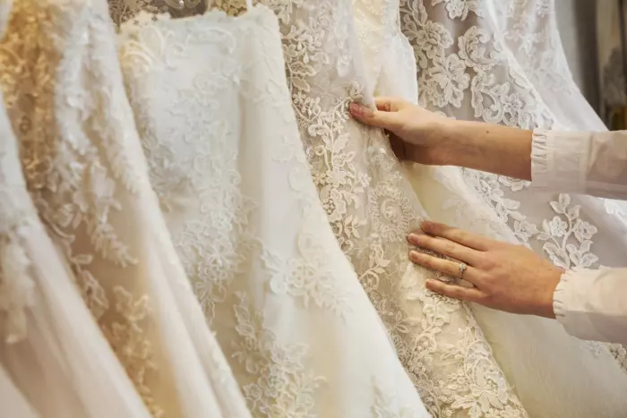 The bridal designer zooming into the future