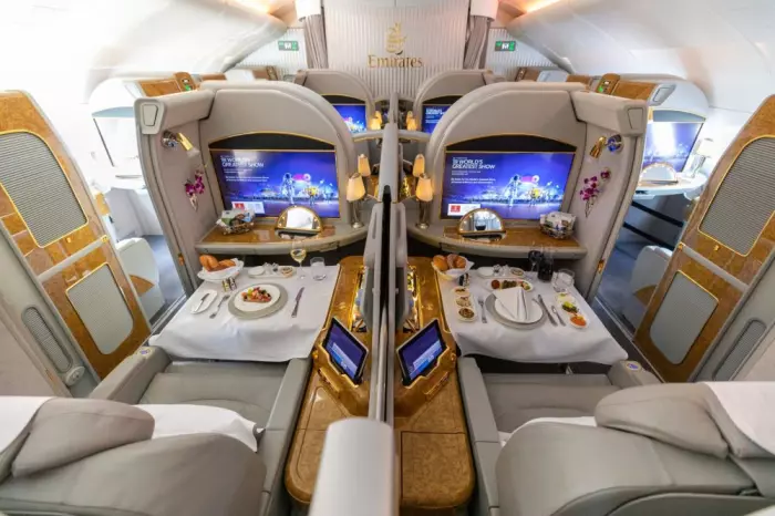 Airlines’ first-class makeovers give the rich hotel rooms in the sky