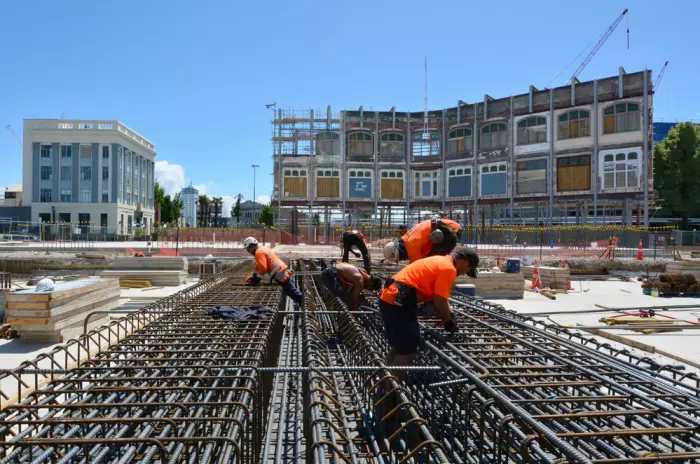 Building work sluggish in September quarter