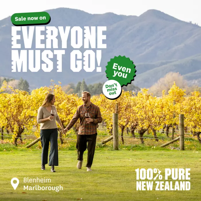 From '100% Pure' to 40% off: NZ's new sales pitch