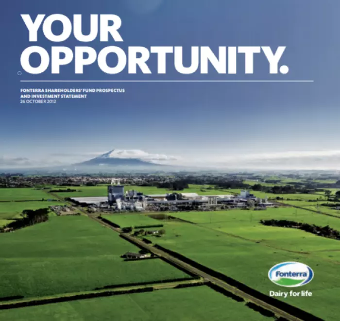 The Fonterra Shareholders' Fund may simply slip away