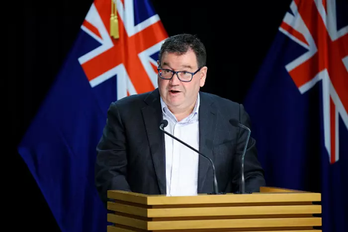 Finance minister Grant Robertson heads to US