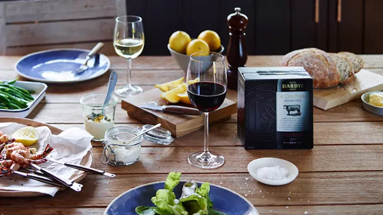 Australian brand Accolade produce boxed wines.