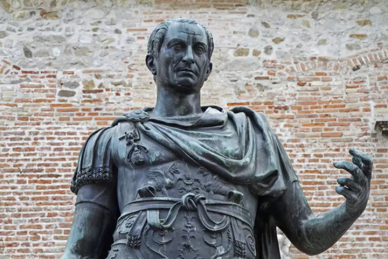 Julius is the first of the Caesars profiled by Suetonius. (Image: Getty)