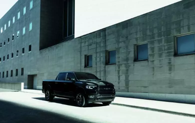 The Ram 1500 is so long it takes up two parking spaces. (Photo: Supplied).
